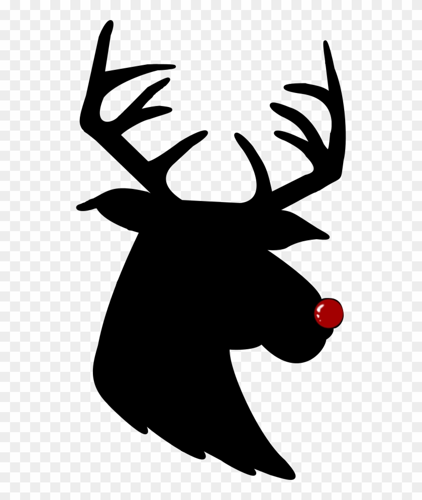 Rudolph Gift Tags For Christmas - Elk Clipart
