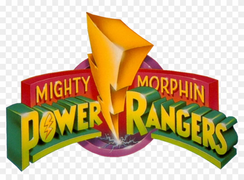 Mighty Morphin Power Rangers Part - Power Rangers Mmpr Logo Clipart