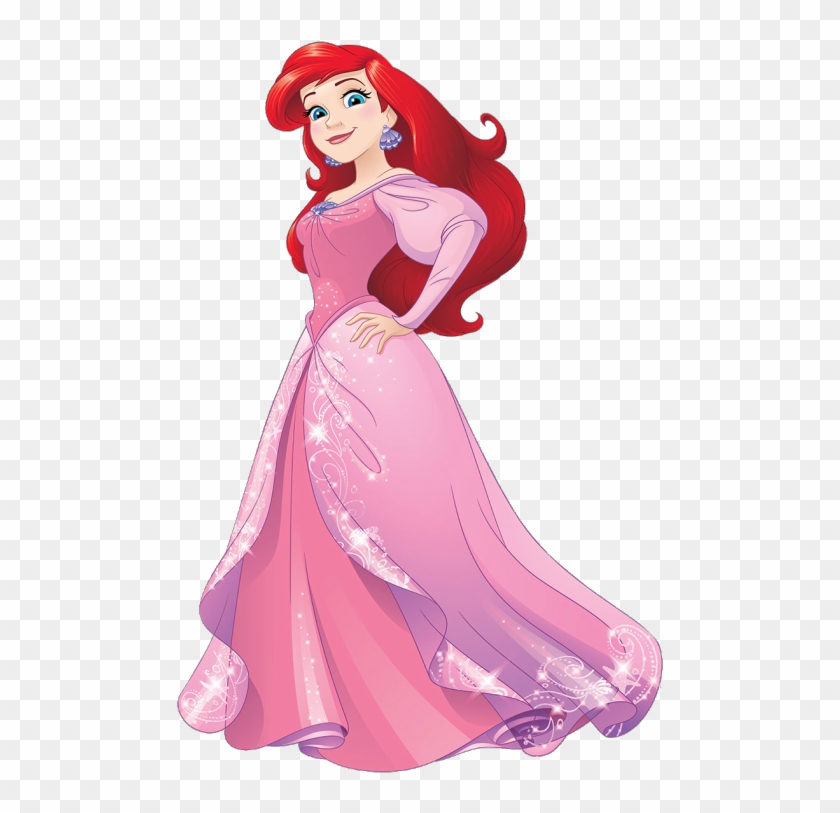 Disney Princess Images Ariel Redesign Pink Hd Wallpaper - Disney Ariel Clipart #3437