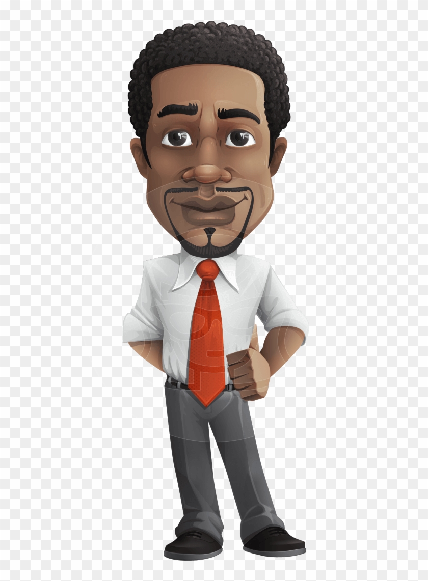 Thumb Image - African American Cartoon Man Clipart #3672