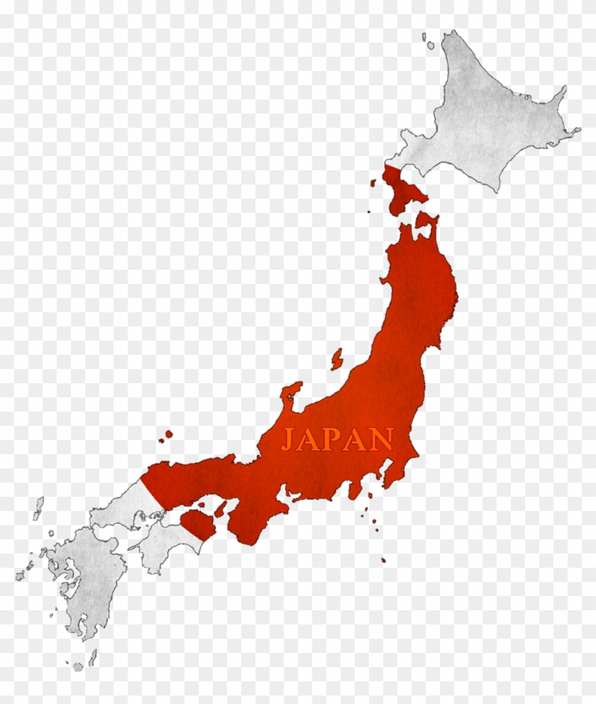 Map Of Japan Png , Png Download - Japan Map Clipart