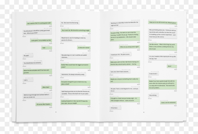 Iphone - Conversation Style - Whatsapp Conversation Into Book Clipart