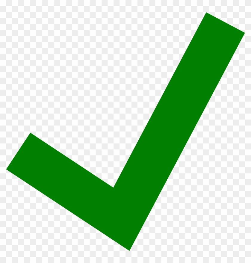 Green Tick Png - Green Tick Clipart