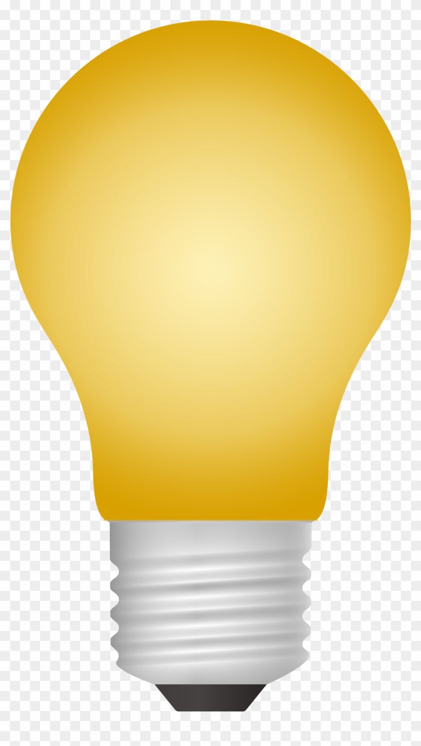 Light Bulb Vector Png Transparent Image - Led Bulb Vector Png Clipart #418