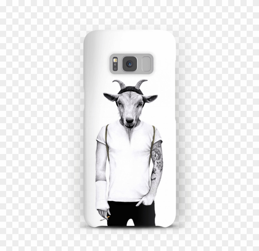 Goatee Case Galaxy S8 - Sanna Wieslander Clipart #4347