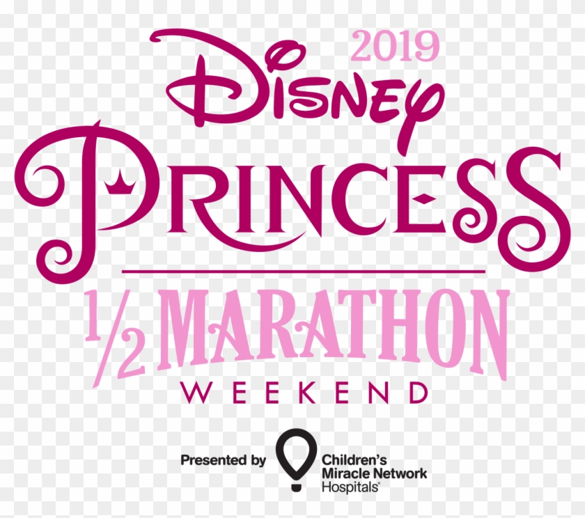 Disney Princess - Disney Princess Half Marathon 2019 Clipart #4477