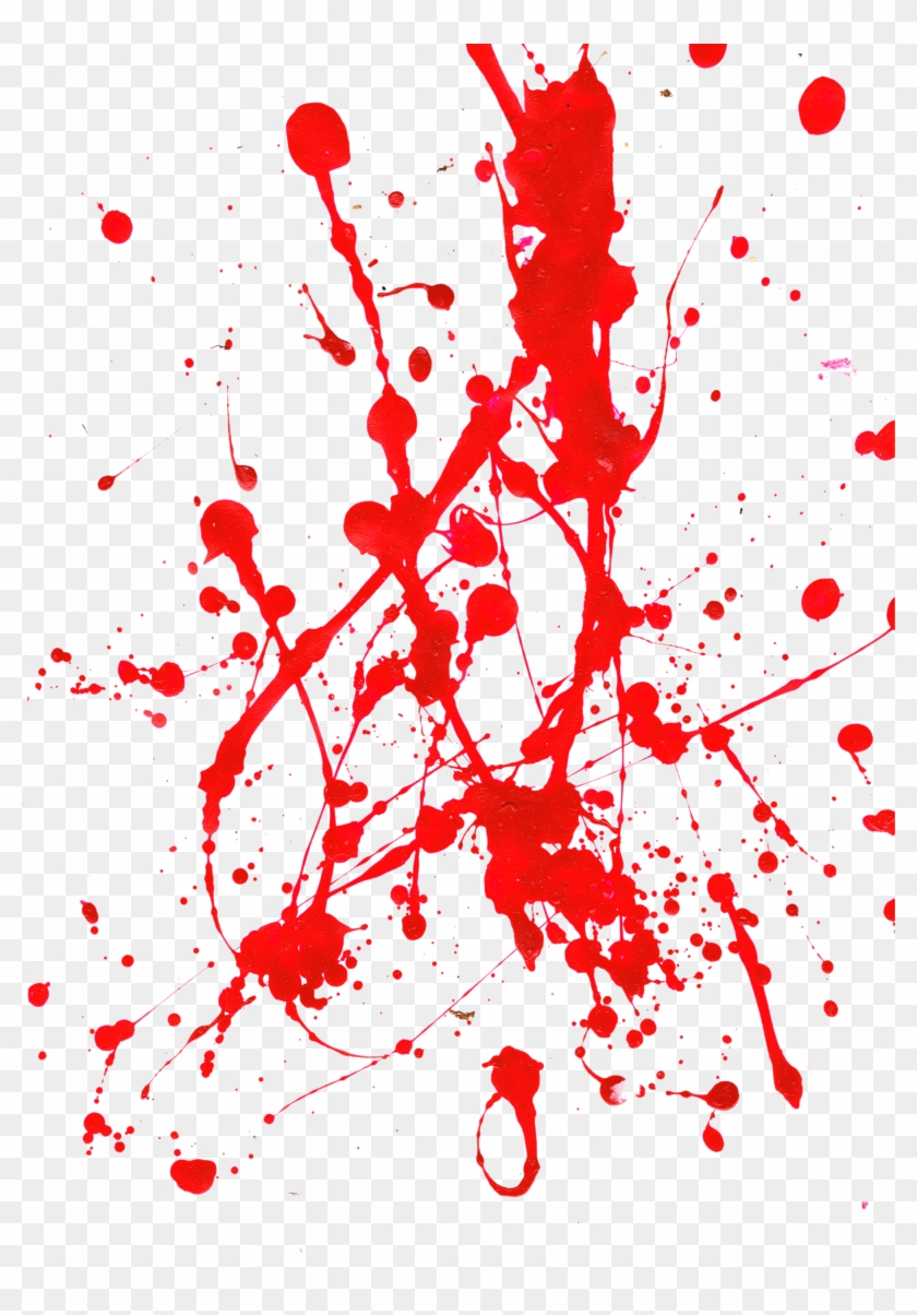 Red Paint Splatter - Red Paint Splatter Png Clipart