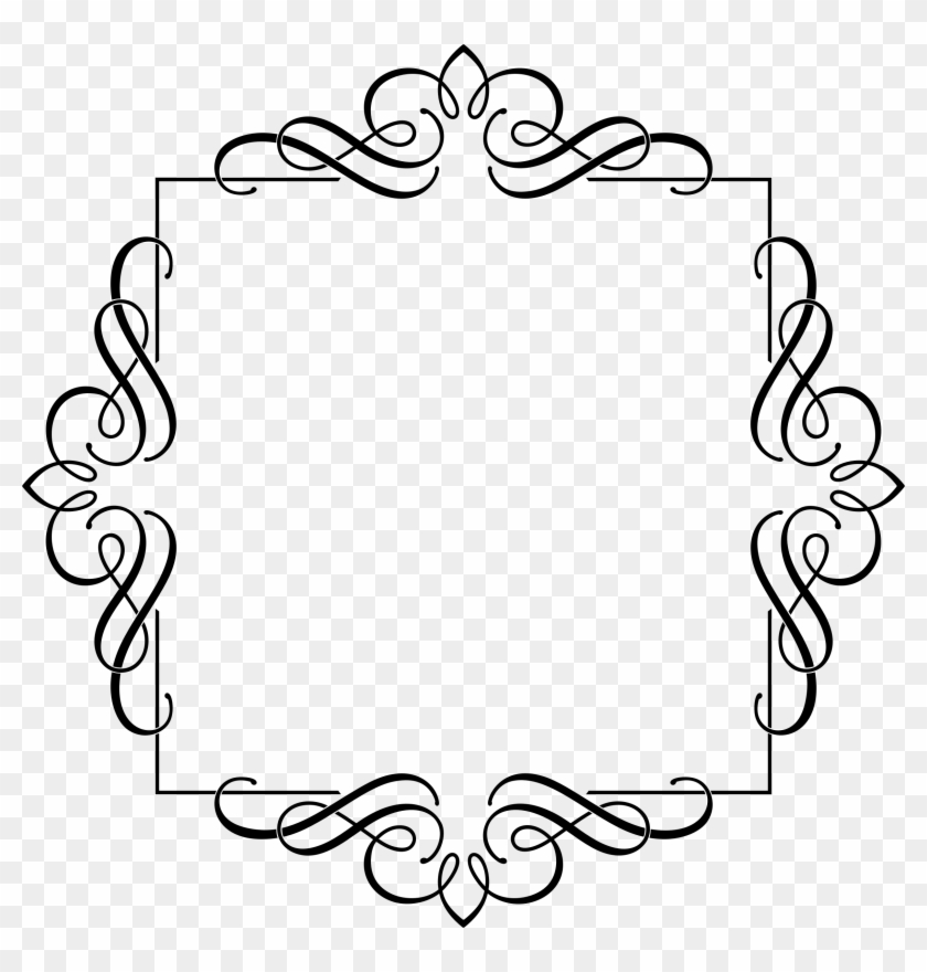 Medium Image - Lotus Flower Line Art Clipart #4757