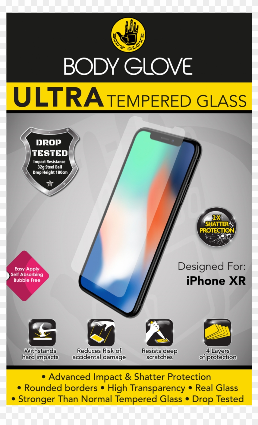 Body Glove Apple Iphone Xr Ultra Tempered Glass Screenguard Clipart #4816