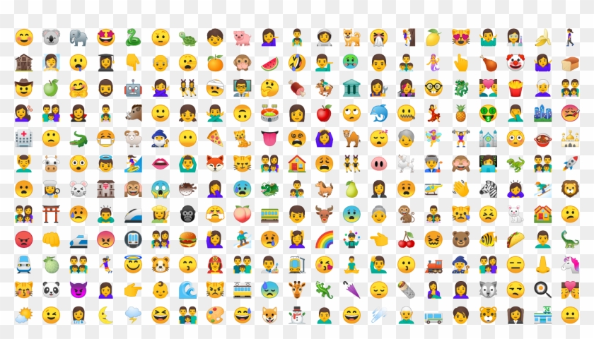 Meet Android Oreo's All-new Emoji - Android Emoji Clipart