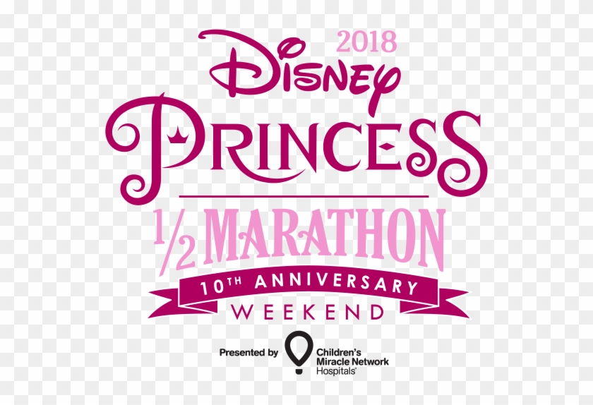 Princess Half Marathon 2018 Clipart #4921