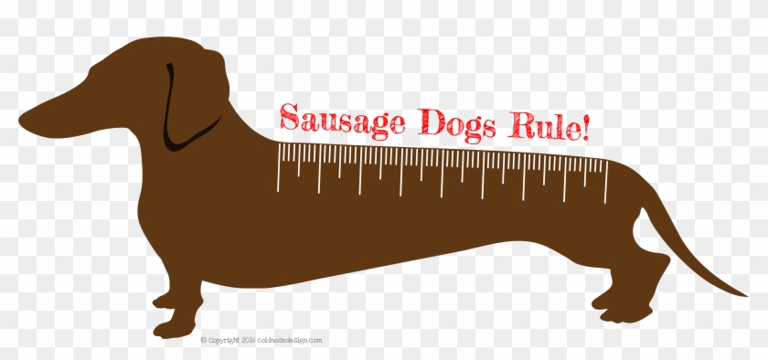 Dachshund Clipart Sausage Dog - Sausagedogs - Png Download
