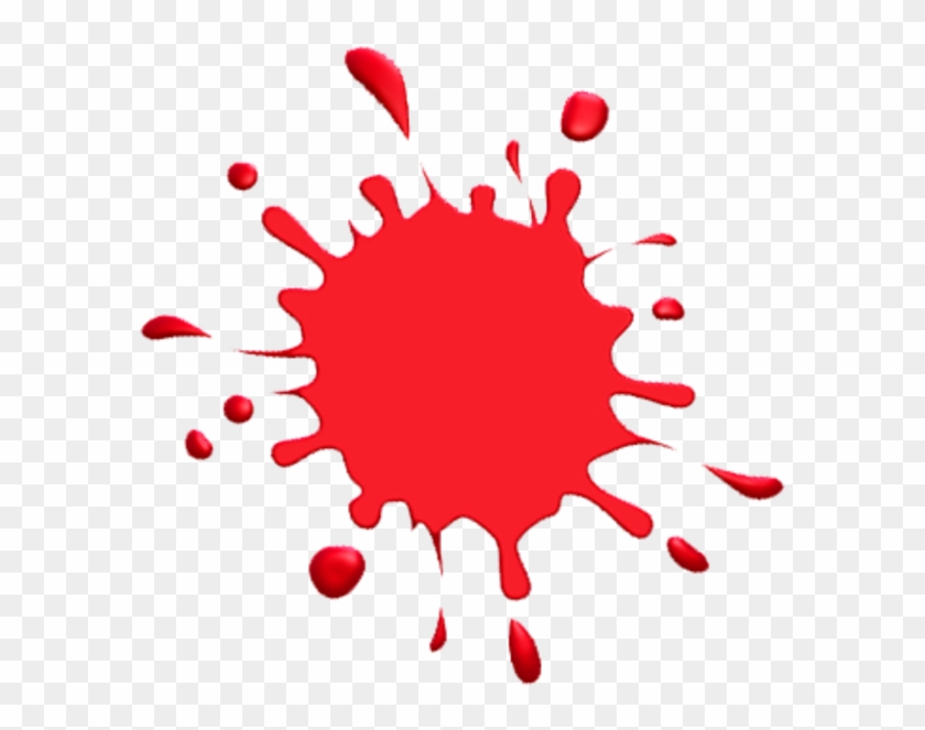 Collection Of Free Splatter Vector Food - Red Paint Splatter Png Clipart #5048