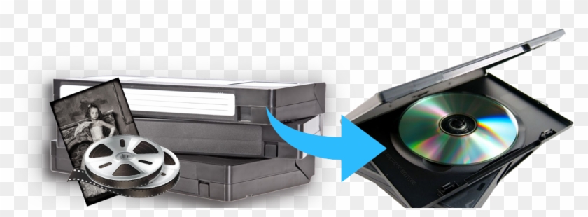 Convert Vhs To Digital - Magneto-optical Drive Clipart