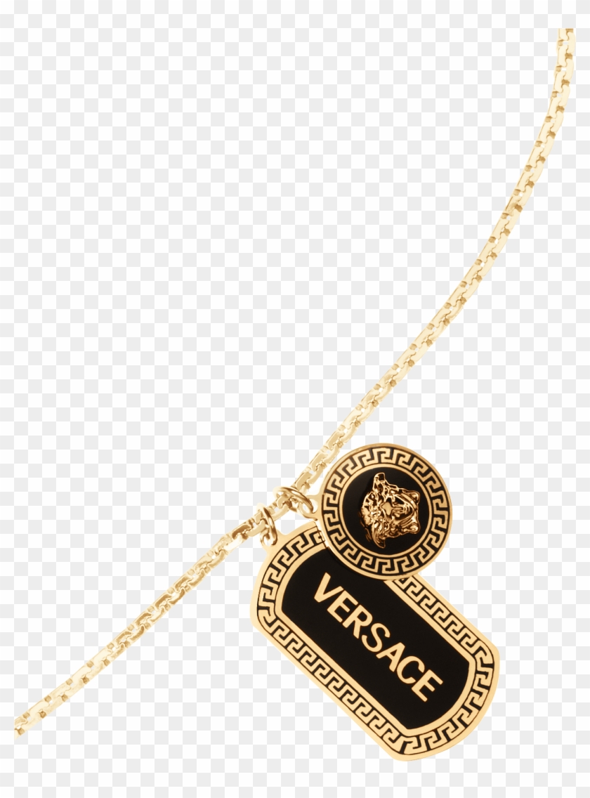 Vintage Gold Chains - Gold Png Versace Logo Transparent Clipart