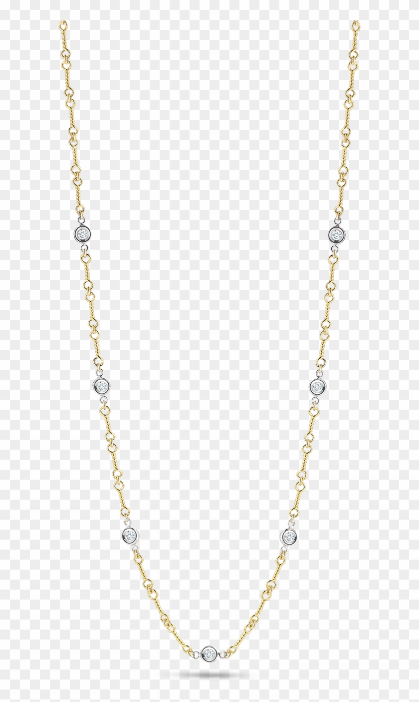 White Gold Chain Png - Necklace Clipart #5475