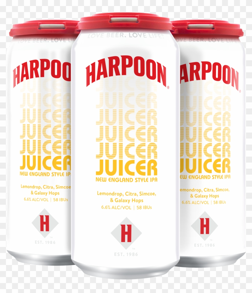 Harpoon Juicer 4 16oz Can 4-pack, Pdf - Harpoon Clipart