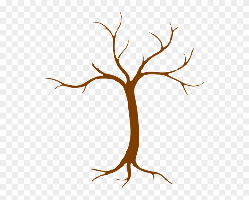 Tree Clip Art At Clker - Bare Tree Clipart Png Transparent Png #5657