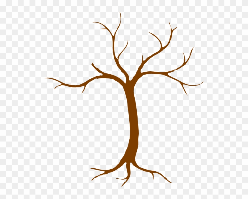 Tree Clip Art At Clker - Bare Tree Clipart Png Transparent Png