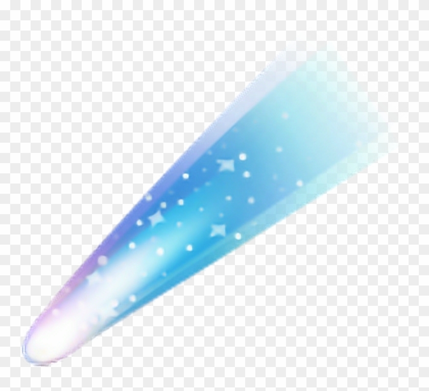 Galaxy Emoji Blue Purple Stars Shootingstar Freetoedit - Blue Shooting Star Emoji Clipart #5718