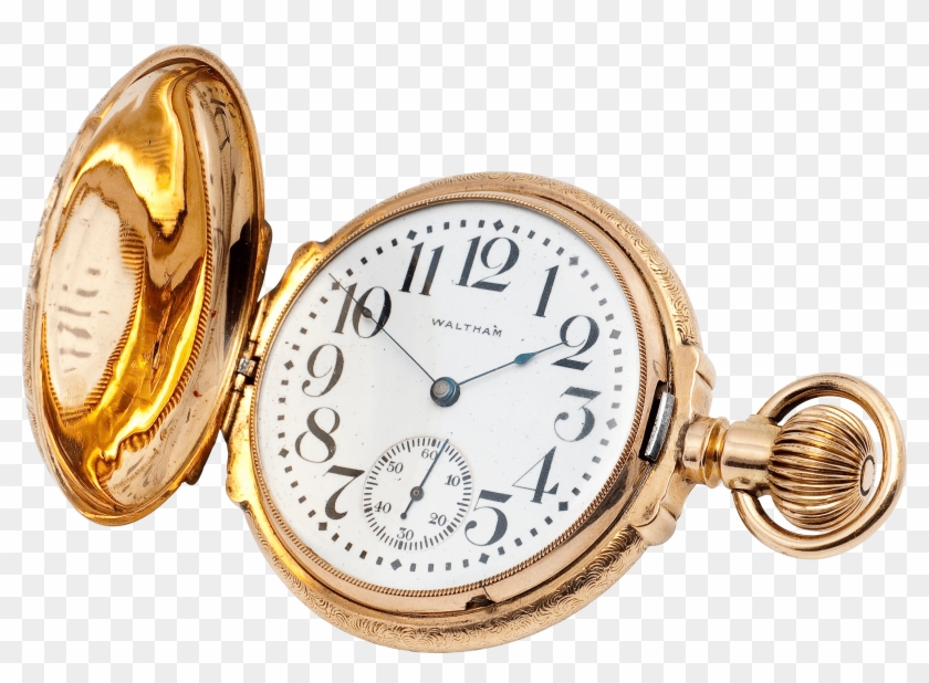 Banner Library Stock Pocket Gold Png Stickpng Download - Клипарт Мужские Часы Clipart #5741