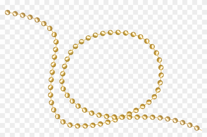 Gold Beads Decor Png Clip Art Image - Swarovski Angelic Set Transparent Png #5789