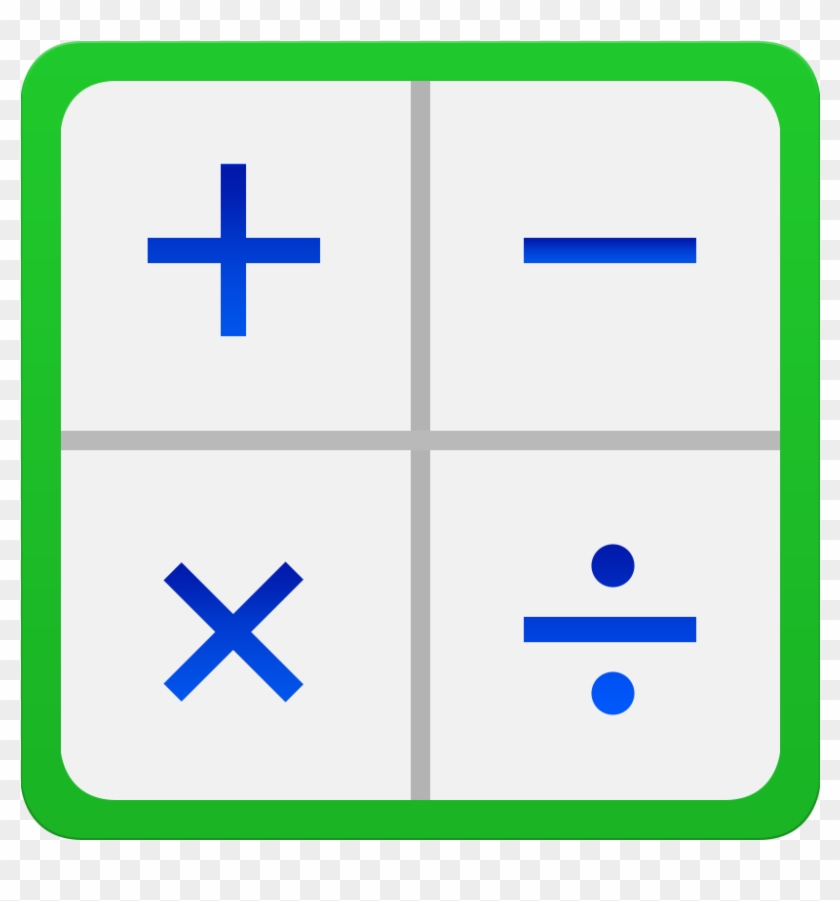 Calculator Icon Galaxy S6 Png Image - Icon Clipart #5856