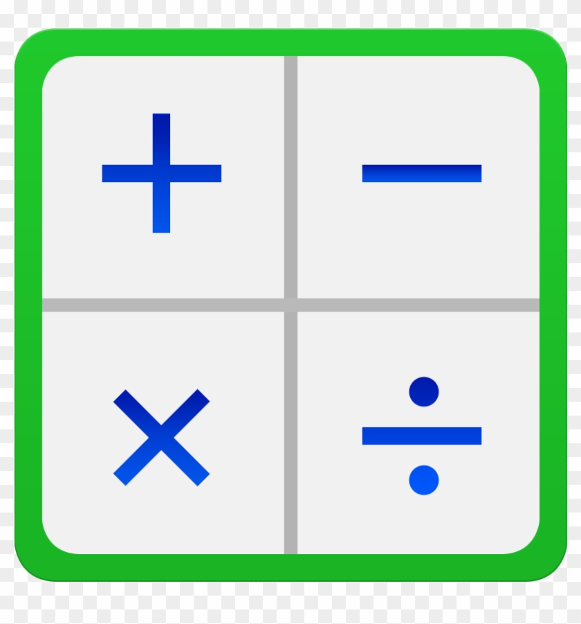Calculator Icon Galaxy S6 Png Image - Icon Clipart #5856