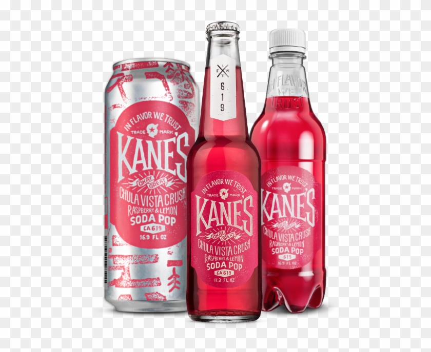 Raspberry & Lemon - Kanes Soda Pop Clipart #6008