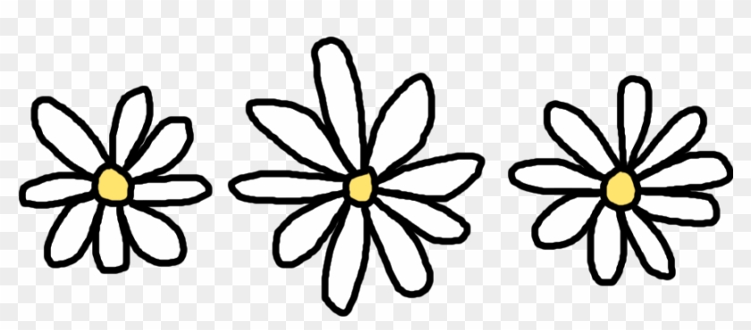 Yellow Flower Clipart Tumblr Transparent - Daisy Png #6134