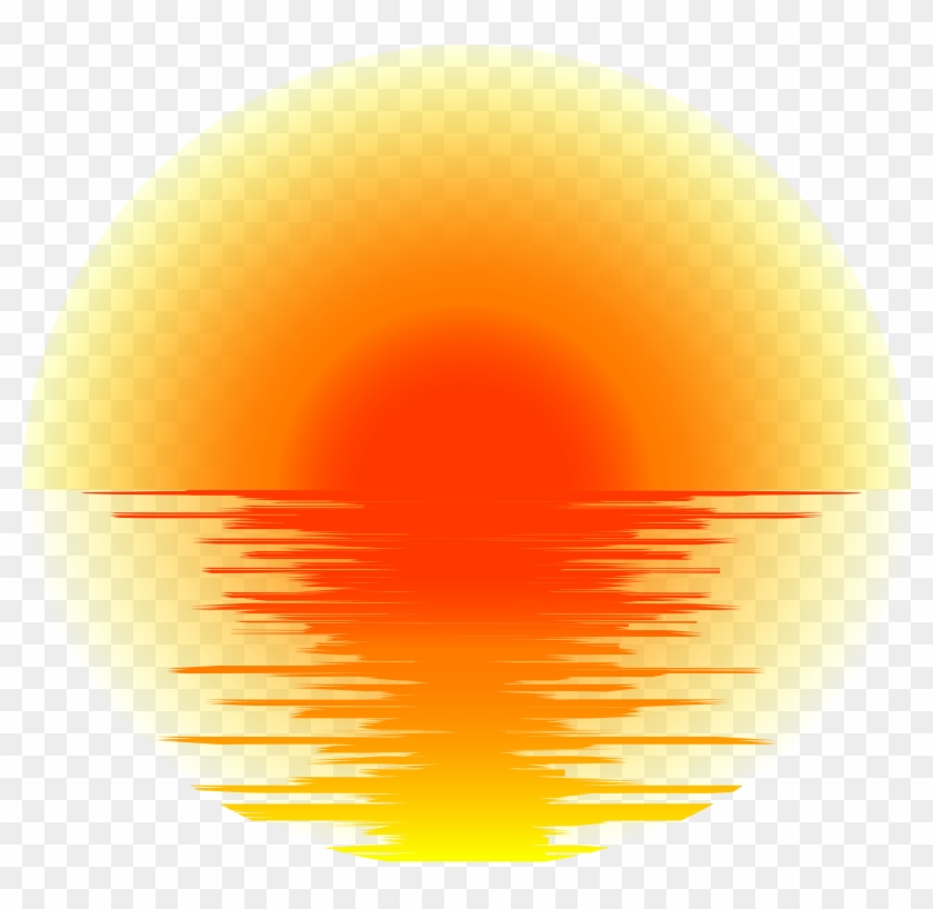 Free Png Sunset Effect Png Images Transparent - Circle Clipart