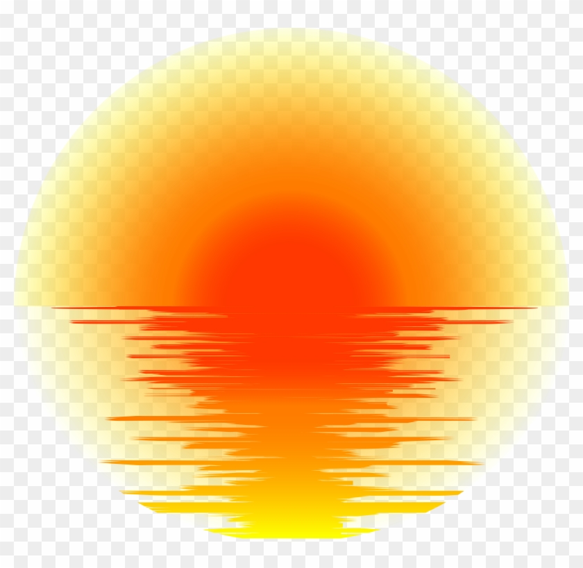 Free Png Sunset Effect Png Images Transparent - Circle Clipart #6137