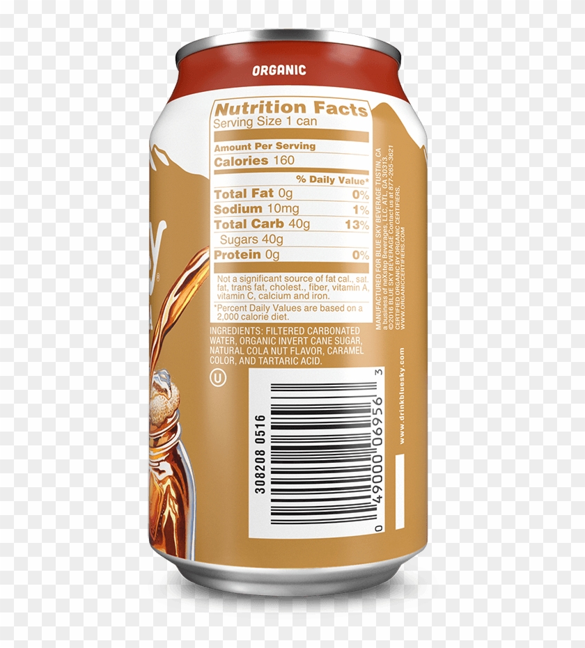 Buy Now Find This Soda Nutritional Info - Nutrition Facts Clipart #6179