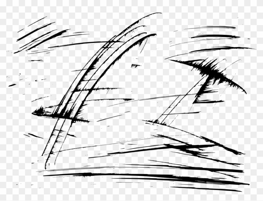 Scratches Png Transparent Image - Scratches Drawing Clipart