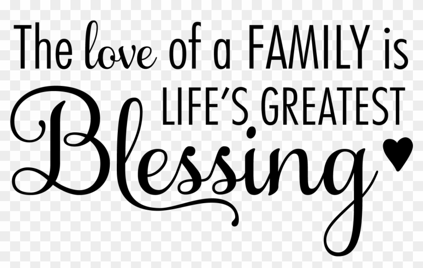 Family Quotes Png - Love Of A Family Quotes Clipart