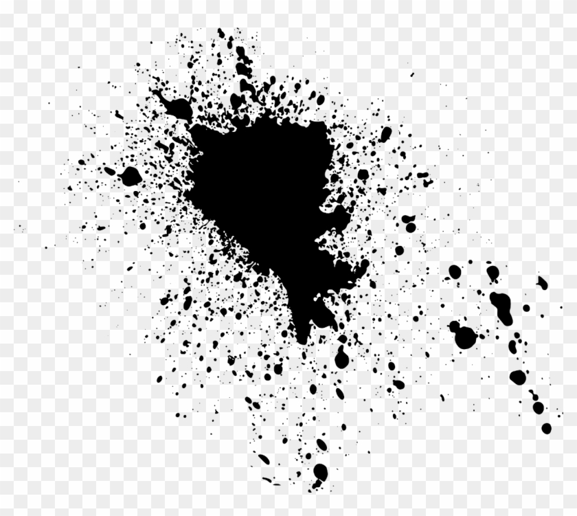 Paint Splatter Splash Drop - Fashion Oracles Life & Style Inspiration Clipart