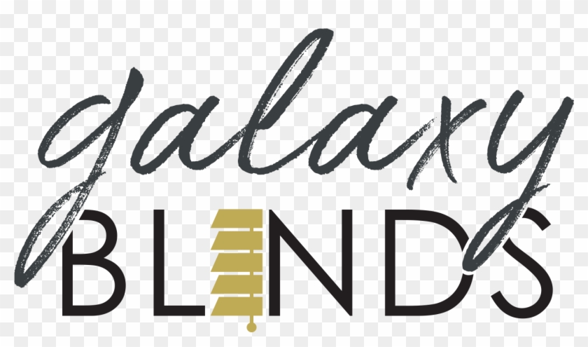 Galaxy Blinds - Calligraphy Clipart