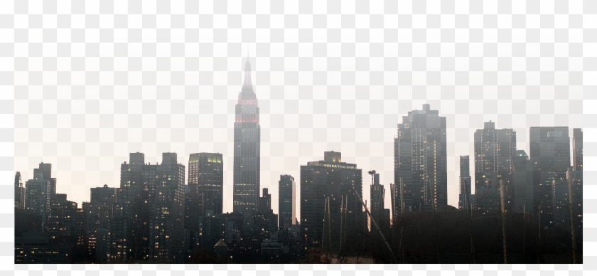 Nyc Bg Bottom - New York City Shadow Clipart #6445