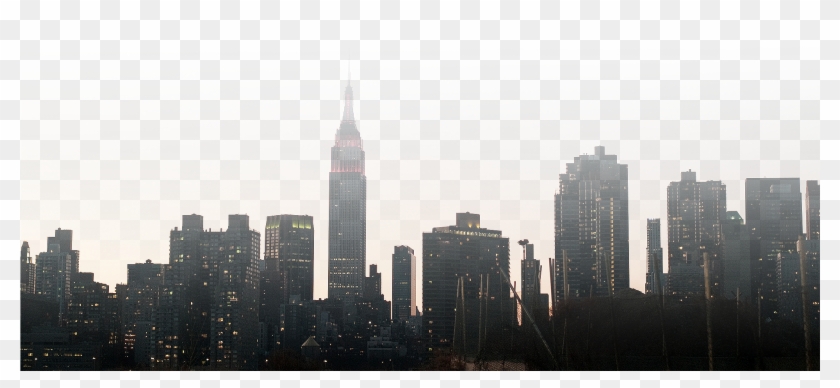 Nyc Bg Bottom - New York City Shadow Clipart