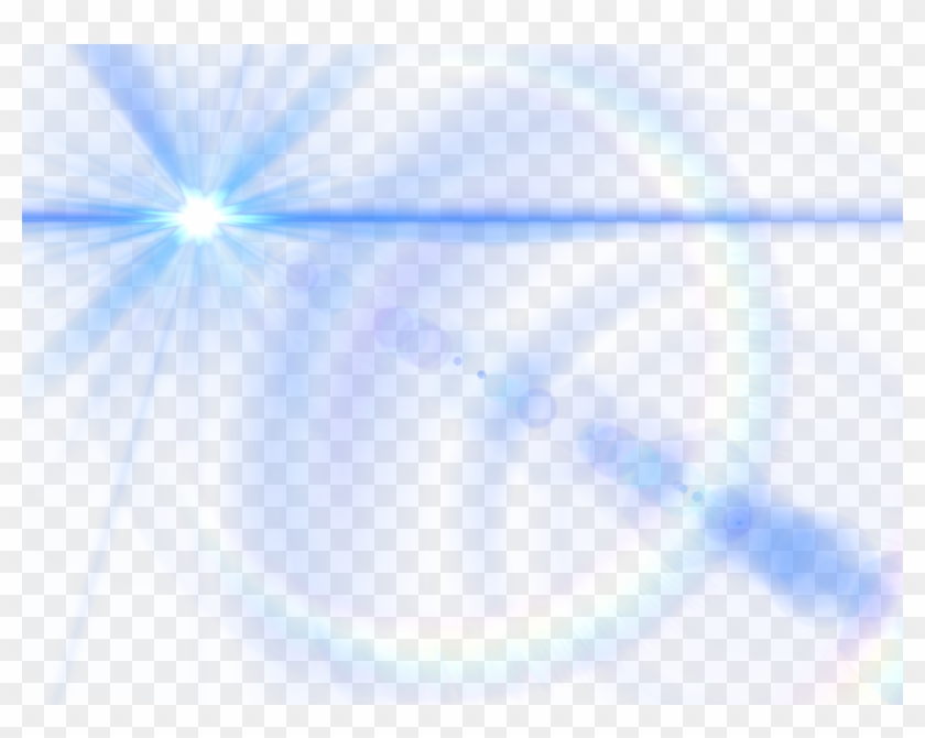 Blue Lens Flare Effect Png Png Image - Lens Flare Effect Png Clipart #6536