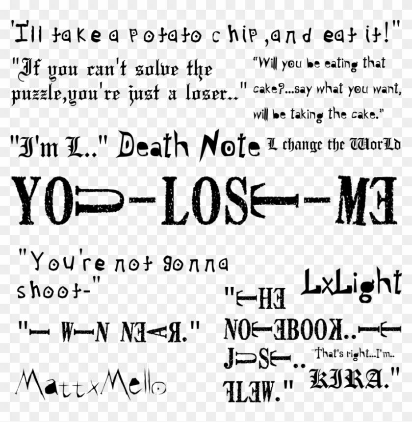 33 Images About Тетрадь Смерти / Death Note On We Heart - Anglo-chinese School (junior) Clipart