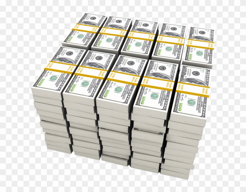 Stack Of Dollars Png Picture - Stacks Of Money Transparent Background Clipart #6643