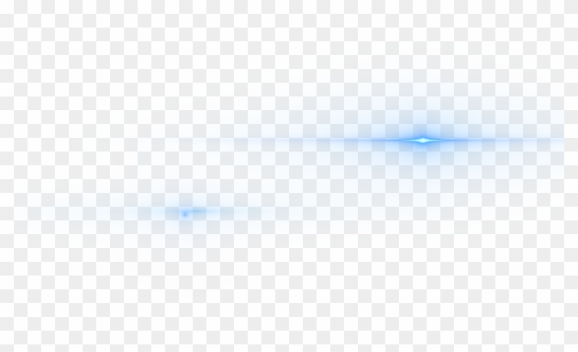Side Blue Lens Flare - Blue Lens Flare Png Clipart