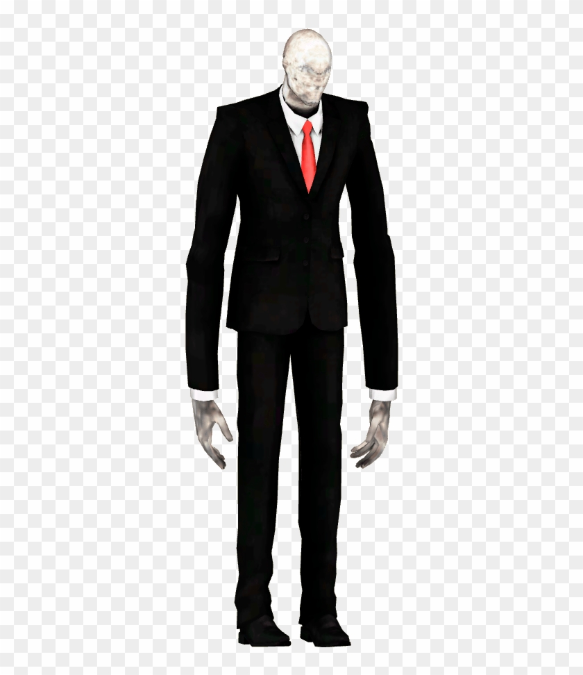 Slender Man Transparent Clipart