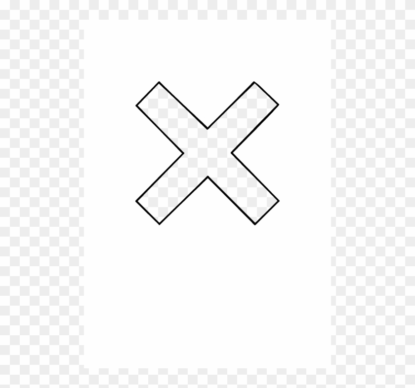 X Png Tumblr - Cross Clipart