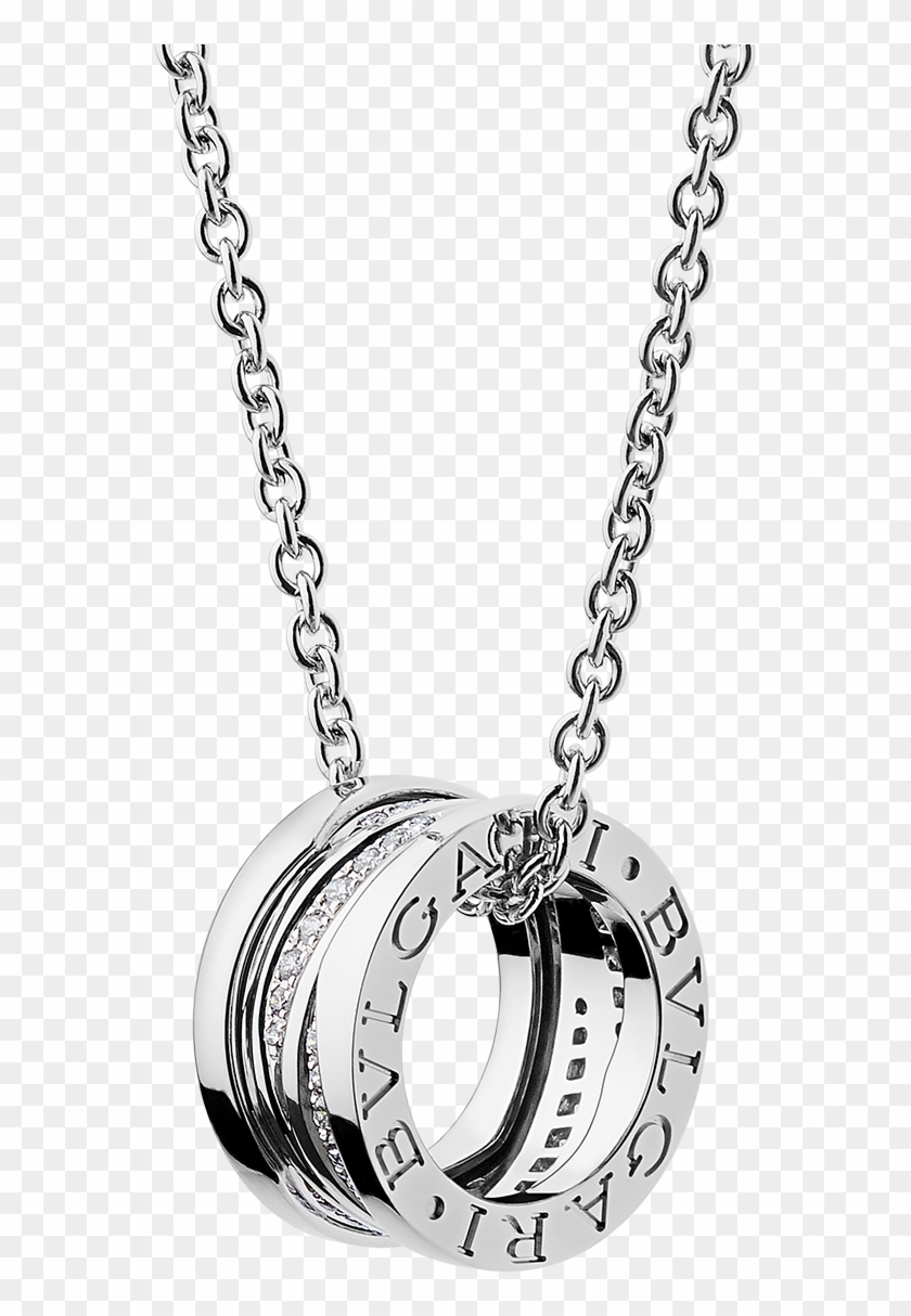Zero1 Necklace Necklace White Gold White - Rose Gold Bvlgari Necklace Clipart