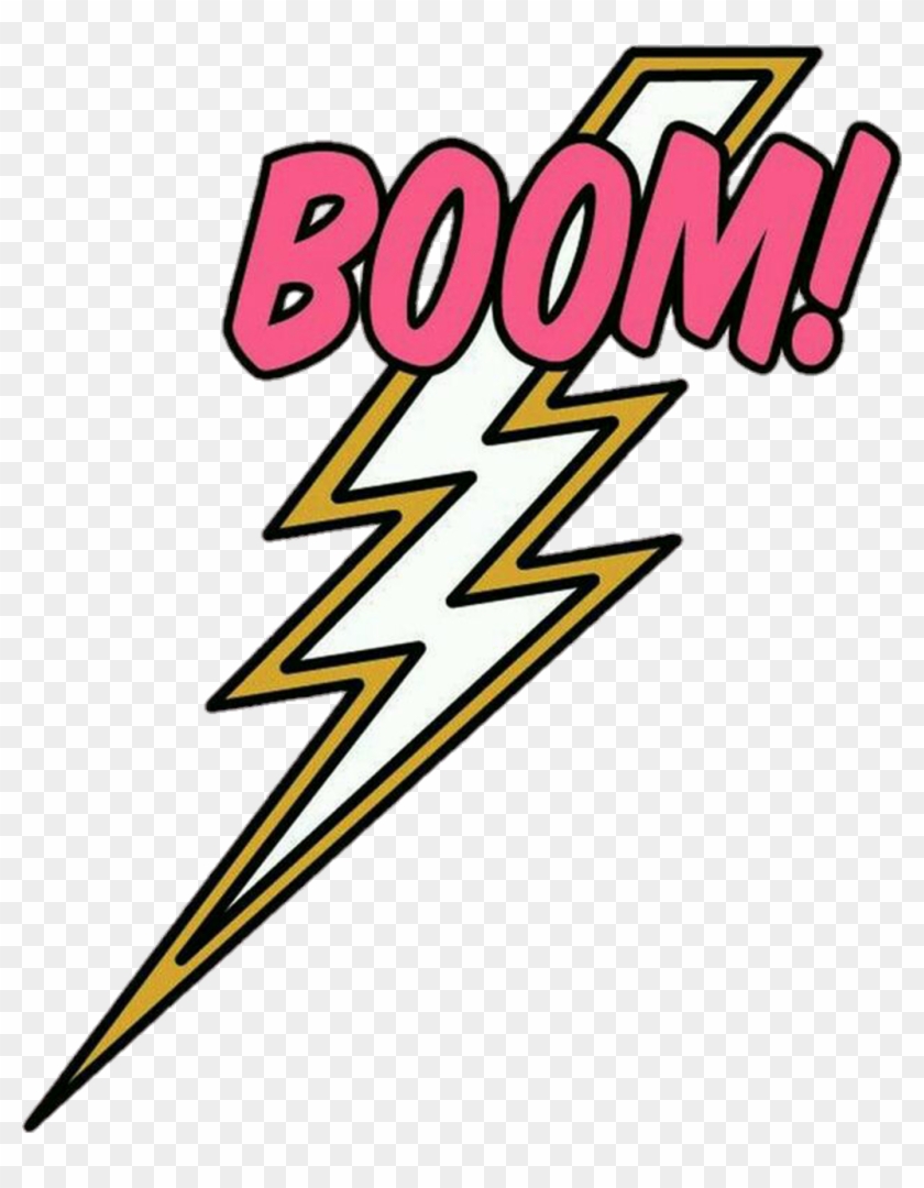 Tumblr Rayo Thunderbolt Cute Lindo Transparent Transpar - Png Boom Clipart