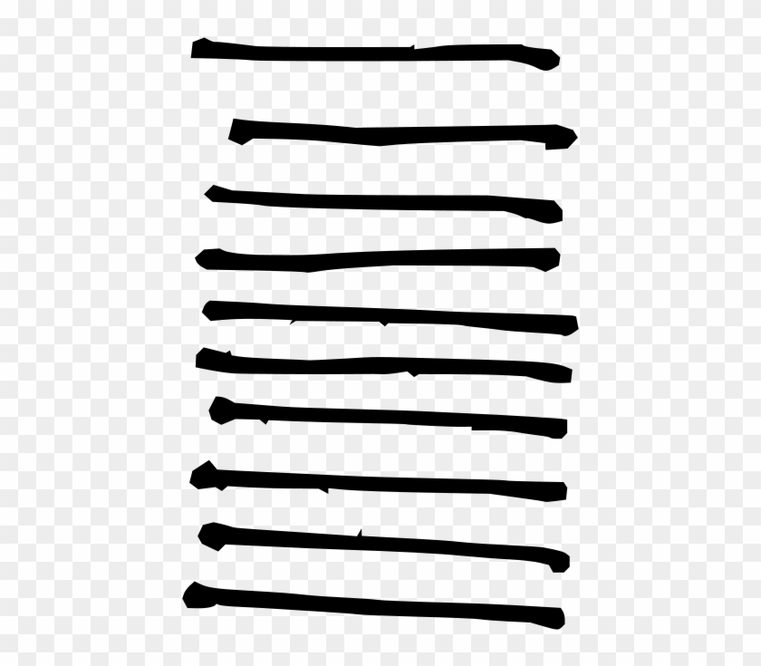 Scoring Perpendicular Lines - Clipart Lines - Png Download #6854