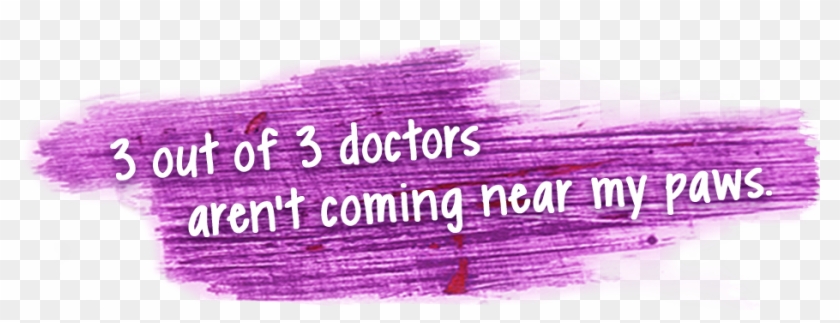 Raise A Paw, Don't Declaw - Handwriting Clipart #7015