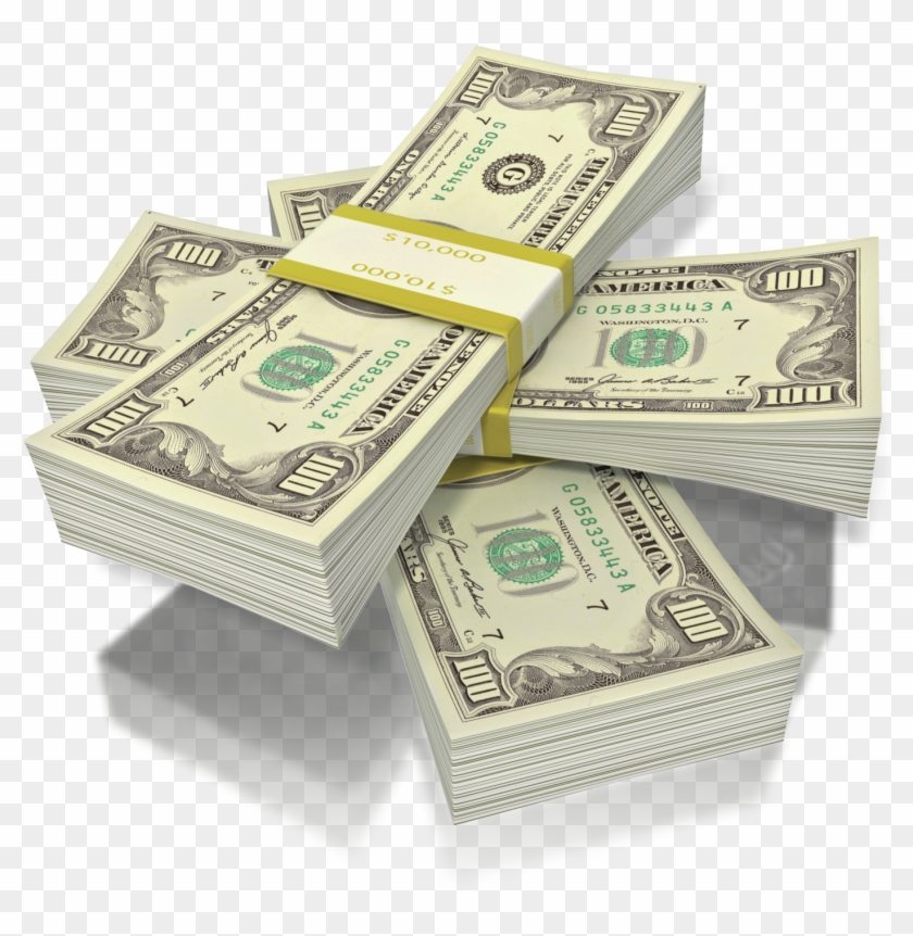 Stacks Of Money Png - 100 Us Dollar Clipart #7035